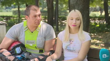 Ето коя луда глава лети със 120 км/ч с тротинетка