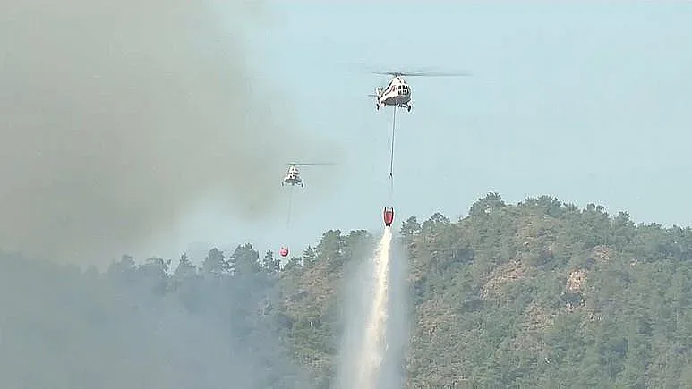 Турция се бори с горски пожар край курорта Мармарис