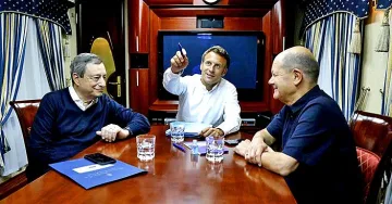 Една война, един Шолц, един Путин. Кой печели