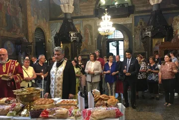 На Спасовден благословиха хляба ни