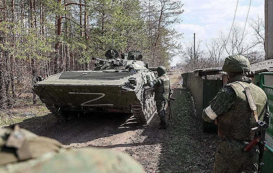 Русия с голям успех във войната, контролира възлов район