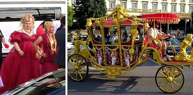 Абитуриент смени мерцедеса със златна каляска