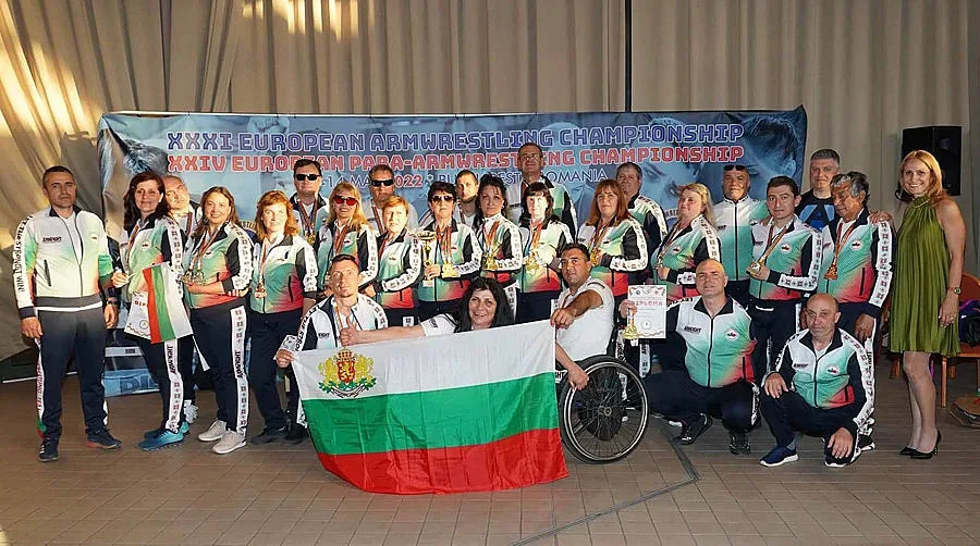 Старозагорка завоюва  две шампионски титли на Европейско първенство по канадска борба