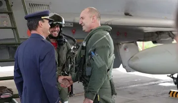 Румен Радев сътвори военна история в Мадрид