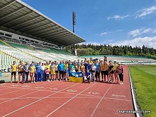 60 лекоатлети от националния отбор по лека атлетика на Украйна тренират в Стара Загора
