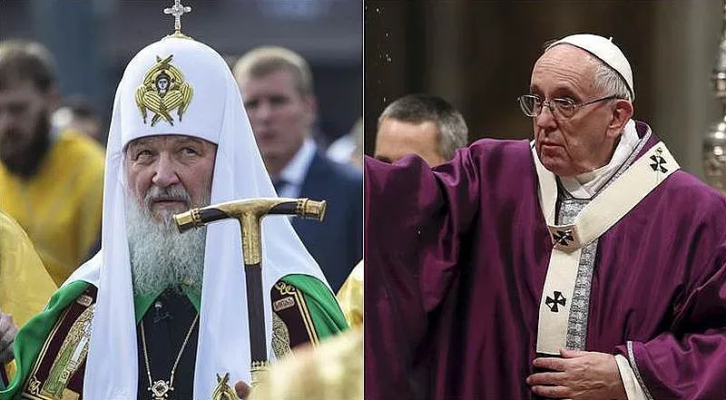 Разрив между папа Франциск и руския патриарх Кирил