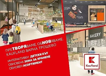 Kaufland с мащабна модернизация на един от своите магазини във Варна