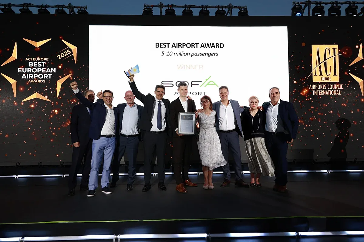 Огромен успех за България! Най-доброто летище в Европа