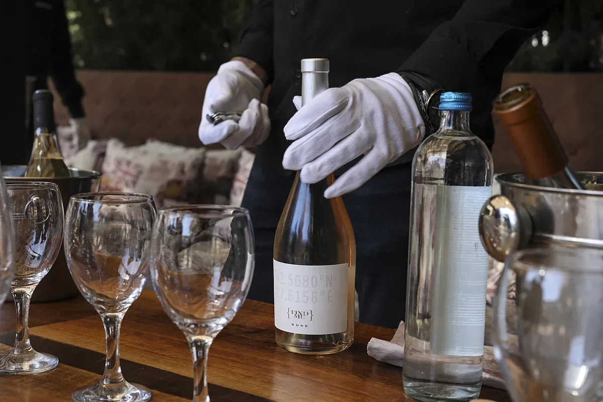 Български вина на " Black Sea Gold " на пазара в Северна Македония