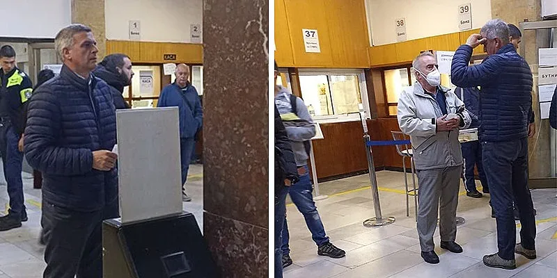 Тайно щракнаха Стефан Янев на опашка, валят коментари в интернет