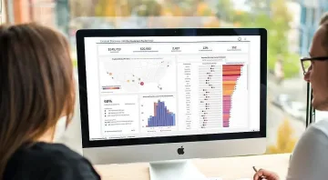 Системата за бизнес анализи Tableau за десета поредна година е сред лидерите при BI софтуера