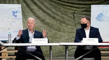 Байдън с голям жест към Полша за войната в Украйна