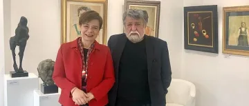 Турският посланик посети артгалерия Вежди