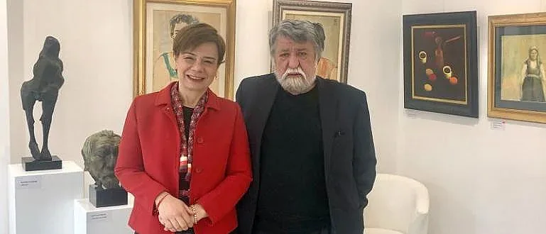 Турският посланик посети артгалерия Вежди