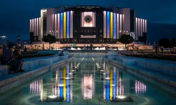 Подкрепа за Украйна. Знакови сгради у нас светват в синьо и жълто