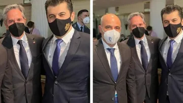 От МС обясниха защо Ковачевски е изрязан от снимката с Петков