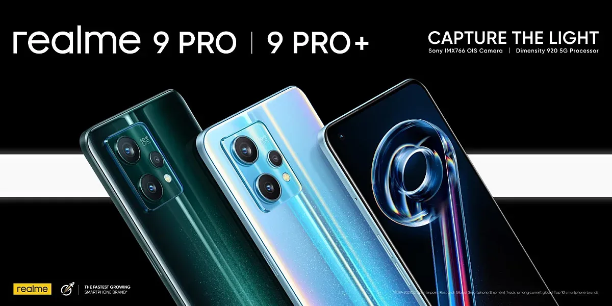 realme представя дългоочакваната серия 9 в България