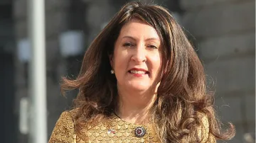 Херо Мустафа в Струмяни, гост на празника на виното