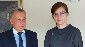 Генчовска се срещна с посланика на Украйна в София. Какво обсъдиха