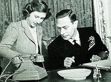 Заекващият крал , който остави трона на Елизабет II