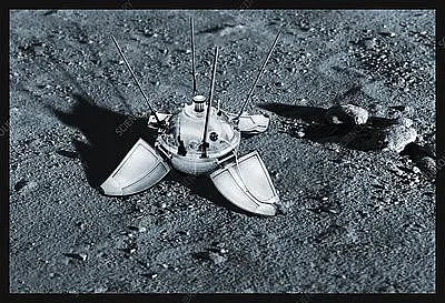 Ето го първият апарат, кацнал на Луната