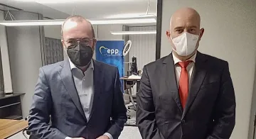 Гешев се срещна с шефа на групата на ЕНП в Европарламента