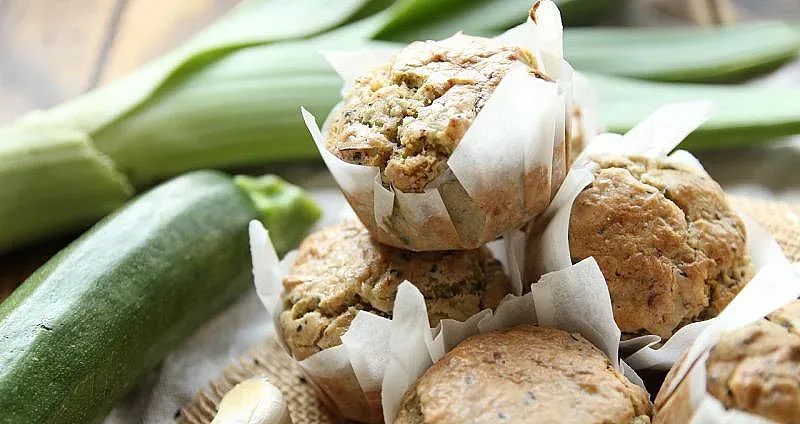 Пригответе мъфини с тиквички и праз - убиец за сезона!