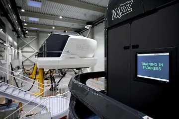 Wizz Air инсталира трети симулатор в центъра си в Будапеща