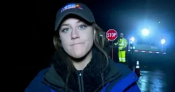 Невероятно! Как репортерка оцеля и си довърши предаването