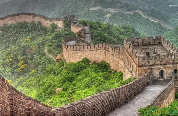 Ужас. Ето какво направи трус с Великата китайска стена