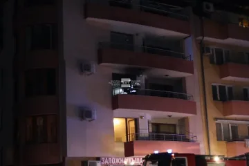 Нов пожар в блок в Благоевград, жена е в болница
