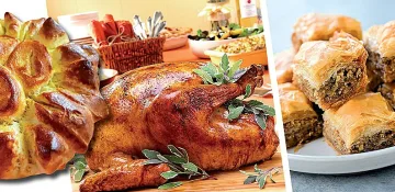 Коледа! Пуйка, капама и баклава - да си оближеш пръстите!
