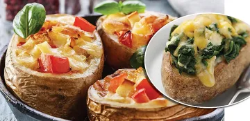 Печени картофи с 4 перфектни пълнежа