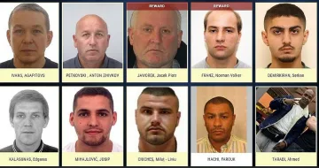 Ето най-търсените престъпници. Колко нашенци има