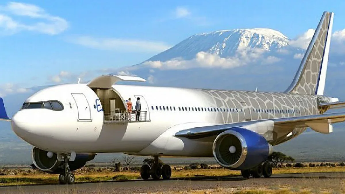 Ето го самолетът за ултрабогаташи /СНИМКИ/