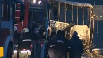 Версия за спукана гума за адската катастрофа