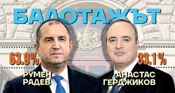 Радев отново президент. Отвя Герджиков
