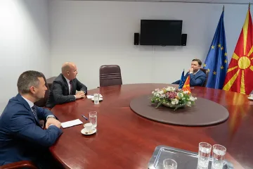Кючюк се срещна с външния министър на Македония, какво се разбраха