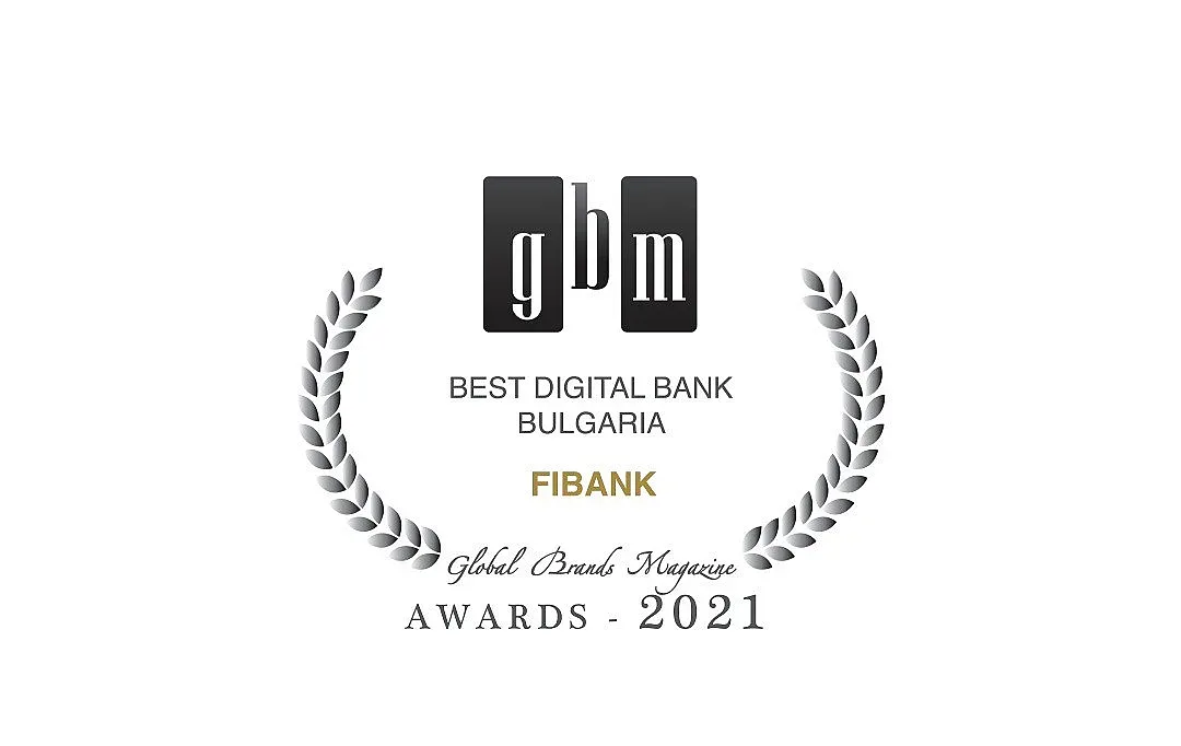 Fibank взе наградата „Дигитална банка на годината - България"
