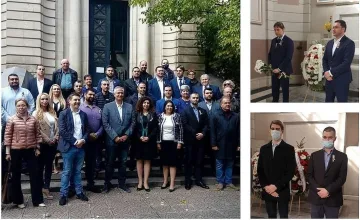 Kандид-депутати на ГЕРБ - СДС в София се поклониха на Батенберг