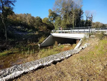 Завършва корекцията на коритото на река Отманлийска