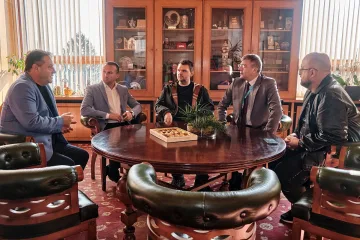 Карадайъ и Пеевски на среща с кмета на Велико Търново