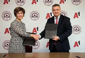 А1 стана официален партньор на УНСС