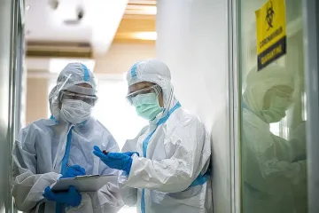 Пациентка подпали пожар в ковид отделение