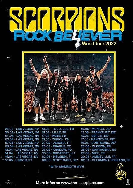 Истина ли е? Scorpions с нов албум и световно турне