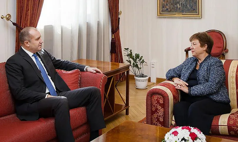 Президентството потвърди. Радев е имал среща с Кристалина