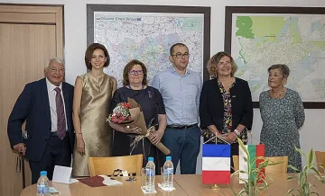 Старозагорска учителка беше отличена с ордена „Академични палми“