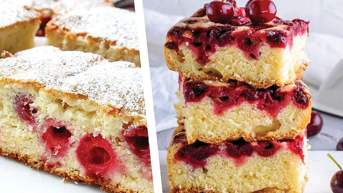 Десертът, на който не можете да устоите. Бъркан сладкиш с череши