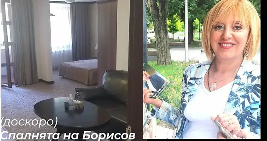 Манолова в спалнята на Борисов! Защо е там