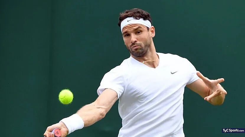 Срив. Гришо слиза надолу в тенис елита